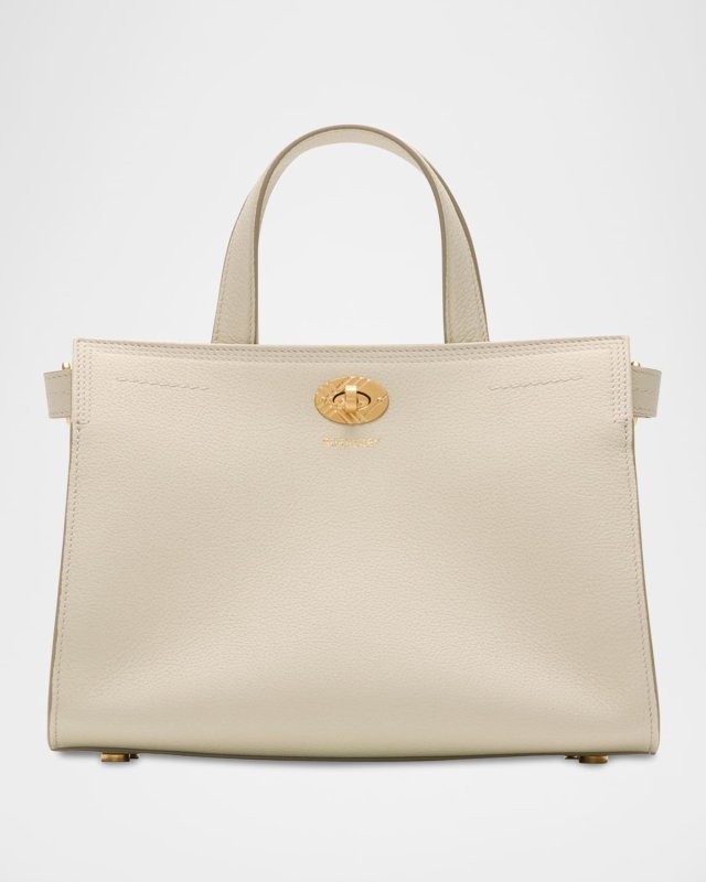 Cotswolds Grainy Leather Tote Bag